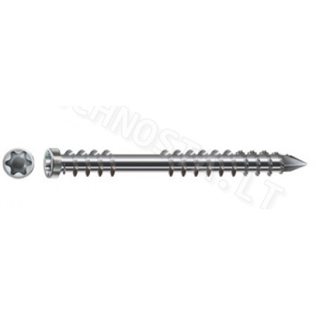 Sraigtas terasoms d=5mm L=40mm-80mm | Tvirtinimo detalės Sraigtas terasoms d=5mm L=40mm-80mm | Technosta - tvirtinimo detalės